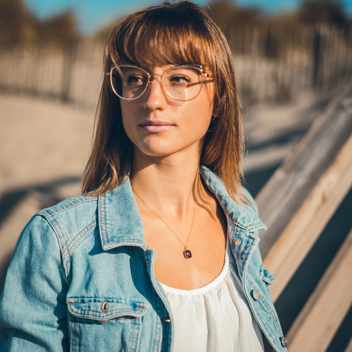 Pendentif LISE améthyste