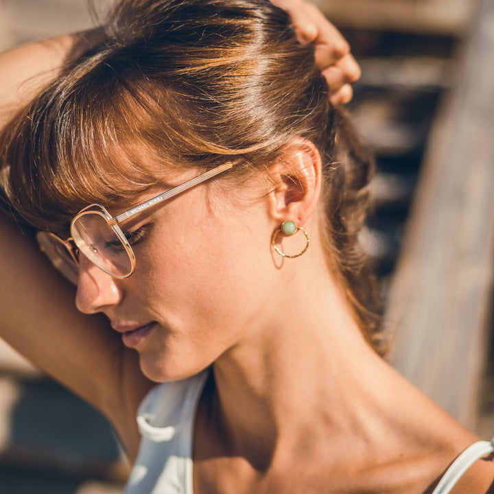 boucles d'oreilles