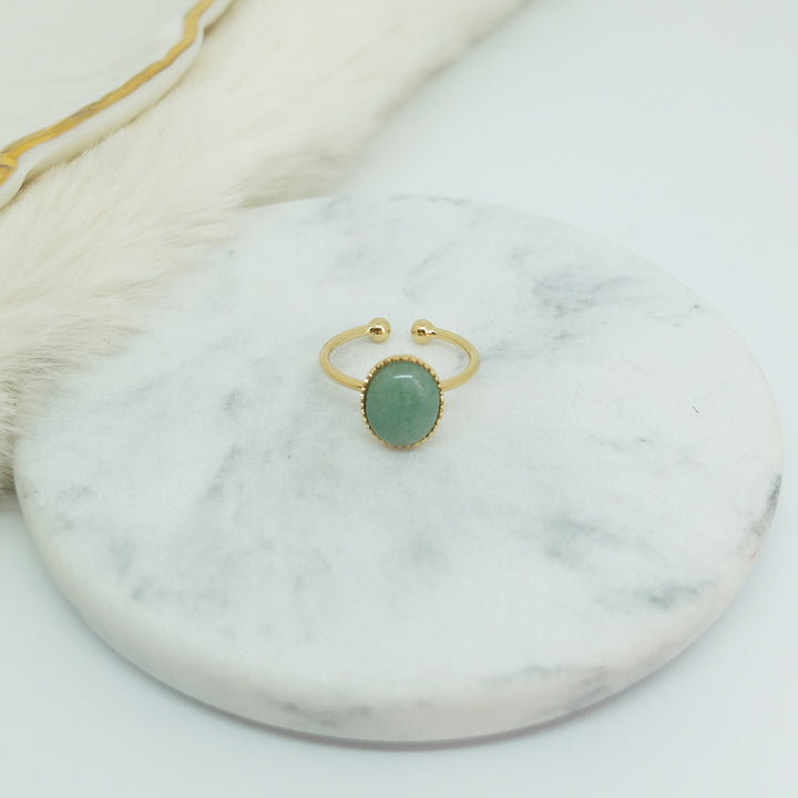 bague aventurine ELLA