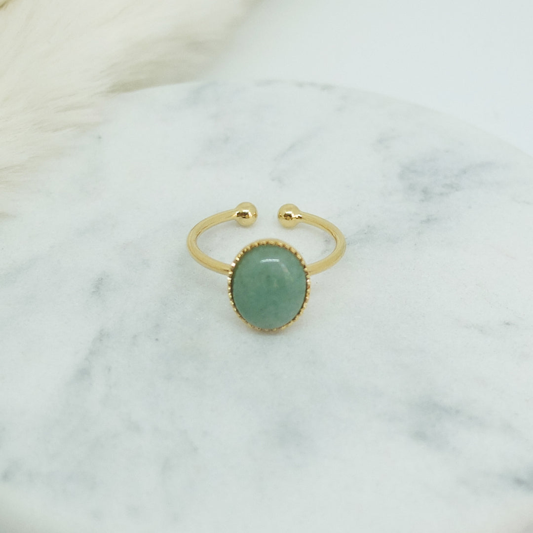 bague aventurine ELLA