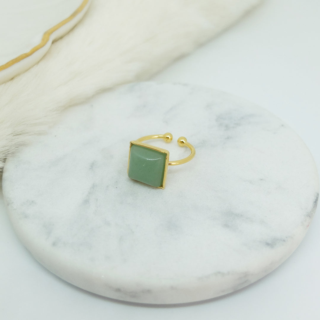 bague aventurine NINON