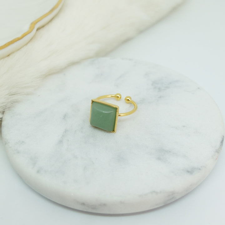 bague aventurine NINON