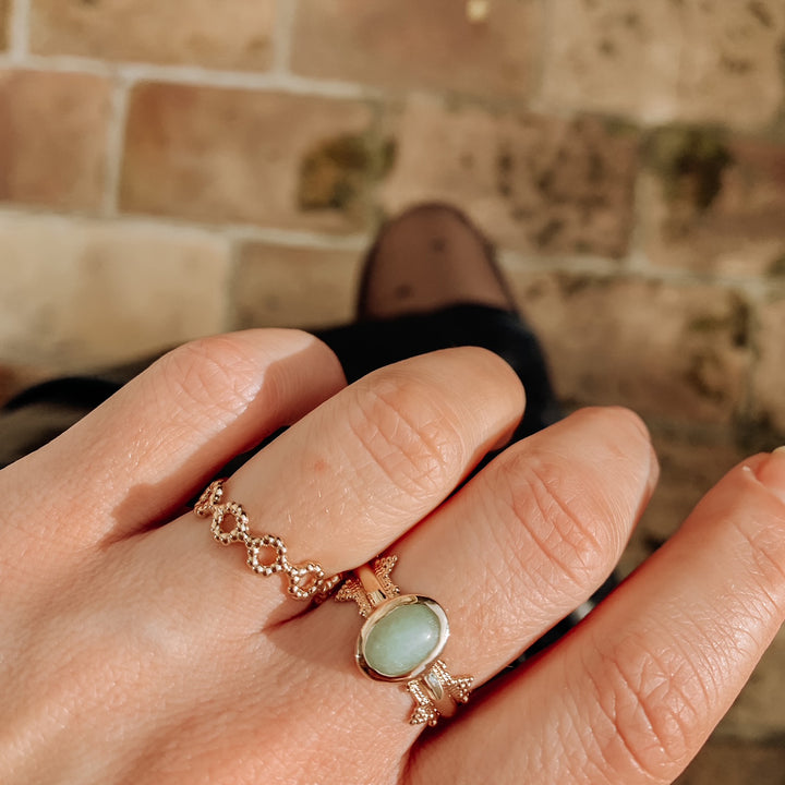 bague aventurine