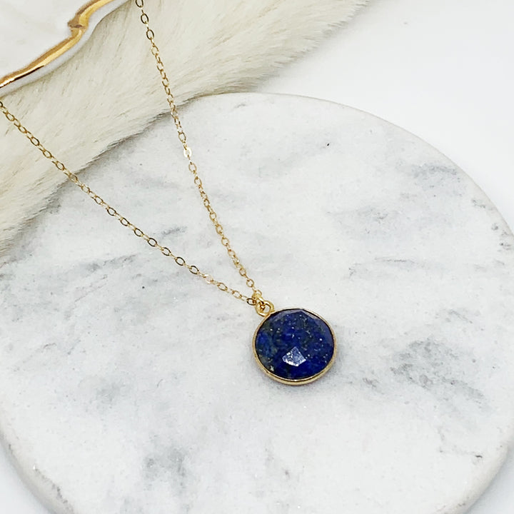 pendentif lapis lazuli LISIE